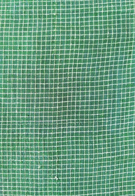 Green Checks Cotton